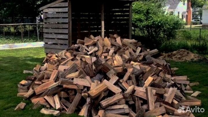 Дрова чурками