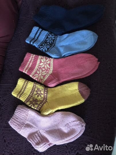 Носки вязаные ручной работы