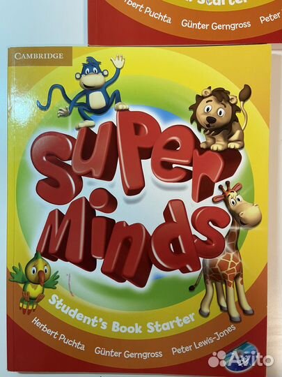 Книга и рабочая тетрадь Super Minds