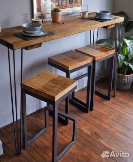 Стулья в стиле лофт