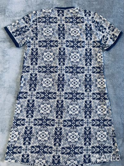 Халат женский на молнии, размер 50 хлопок