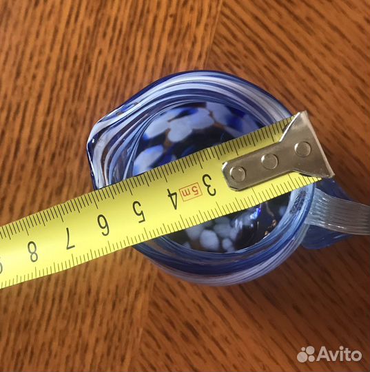 Посуда из цветного стекла СССР