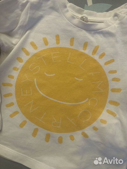 Лонгслив stella mccsrtney 12 мес оригинал