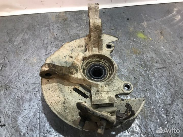 Кулак поворотный ступица в сборе передний левый