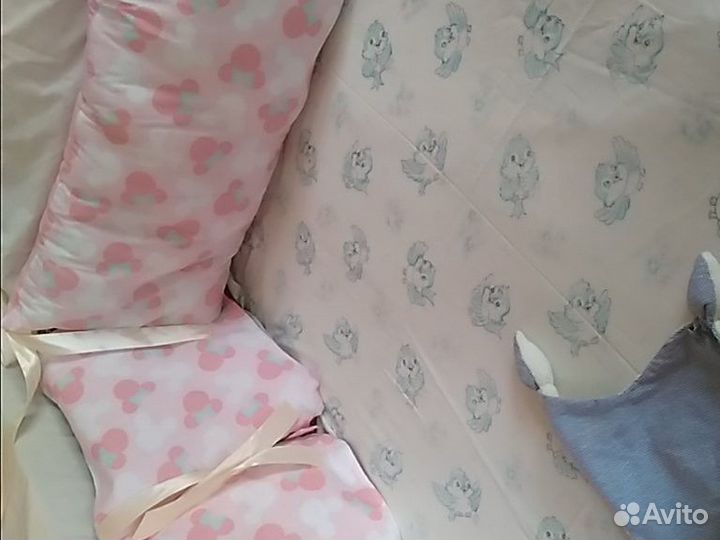 Бортики в детскую кроватку