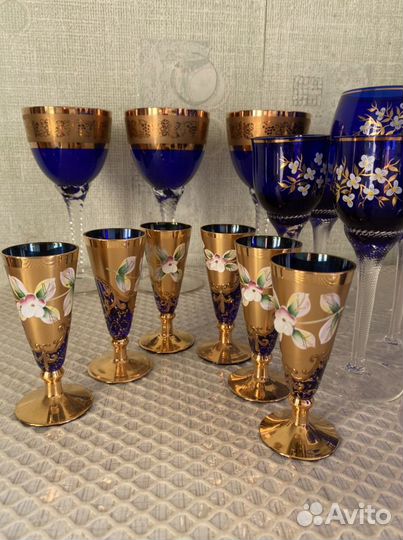 Фужеры, рюмки Bohemia