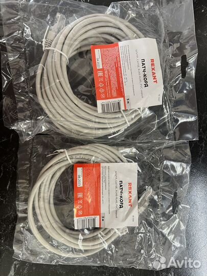 Патч-корд rexant u/utp, cat 5e, rj45-rj45