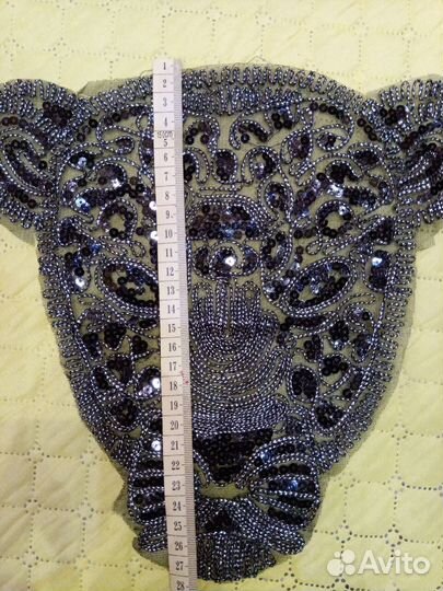 Нашивки-термонаклейки для одежды со стразами