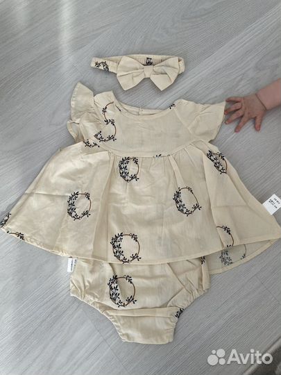 Платье для девочки 80