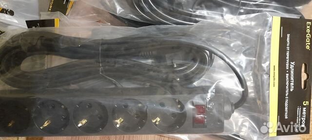 Сетевые фильтры удлинители новые