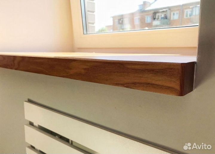 Подоконник деревянный