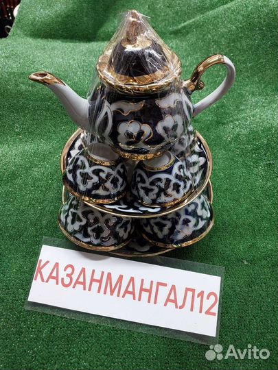 Набор узбекской посуды пахта