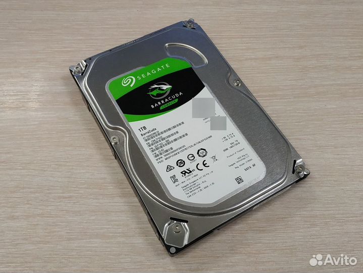 Жесткий диск seagate Barracuda, 1000GB, SATA