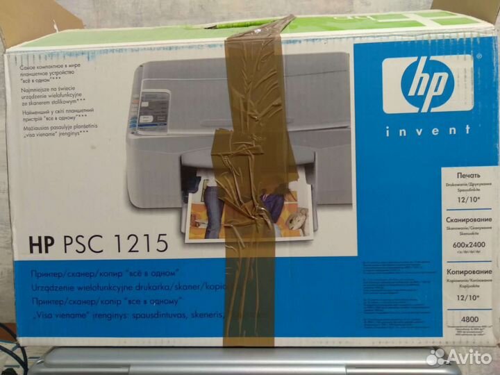 Принтер сканер копир hp psc 1215 all-in-one