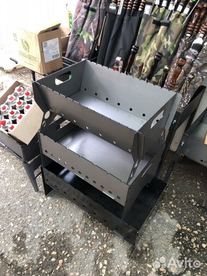 Мощные толстые мангалы