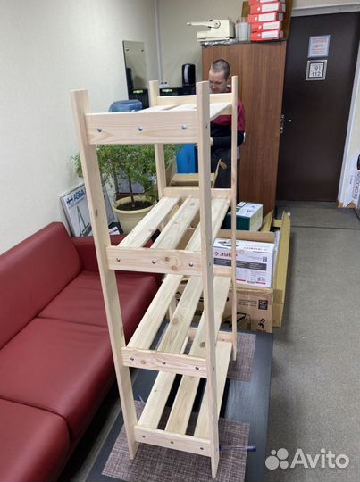 Стеллаж деревянный в ассортименте