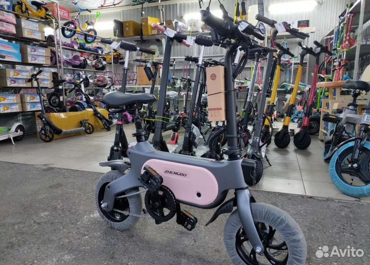 Электровелосипед gt v1