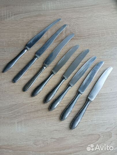 Ножи столовые СССР Набор столовых приборов