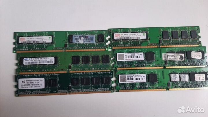 Память DDR2 1gb