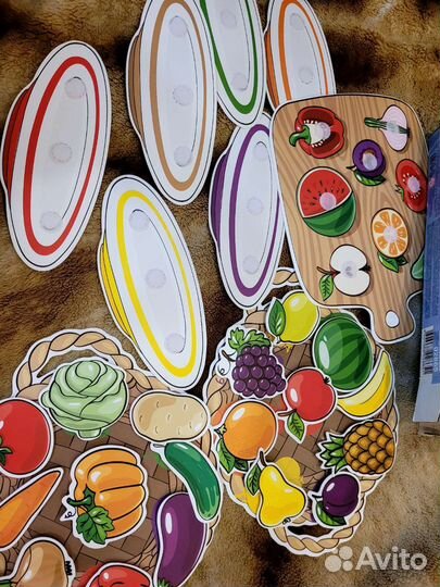 Игры на липучках plastic