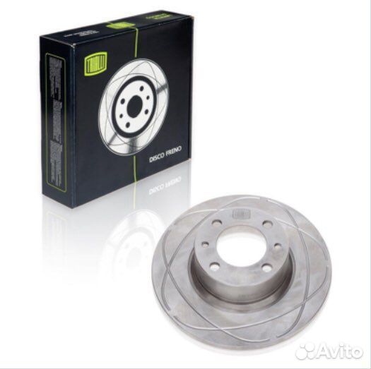 Диск тормозной LADA 2101-07 передний с выточкой