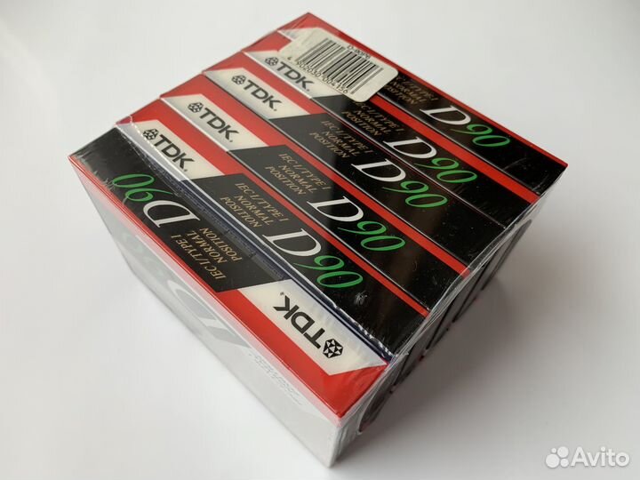 Аудиокассеты TDK D, Maxell UR, Sony HF, pack 3/5/6