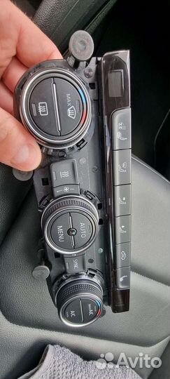 Блок управления климат-контролем с вебастой