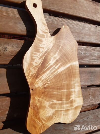 Доска разделочная из цельного дерева