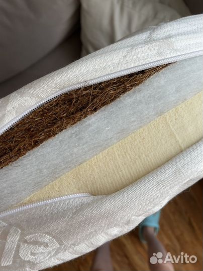 Матрас детский круглый