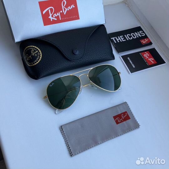 Очки ray ban aviator