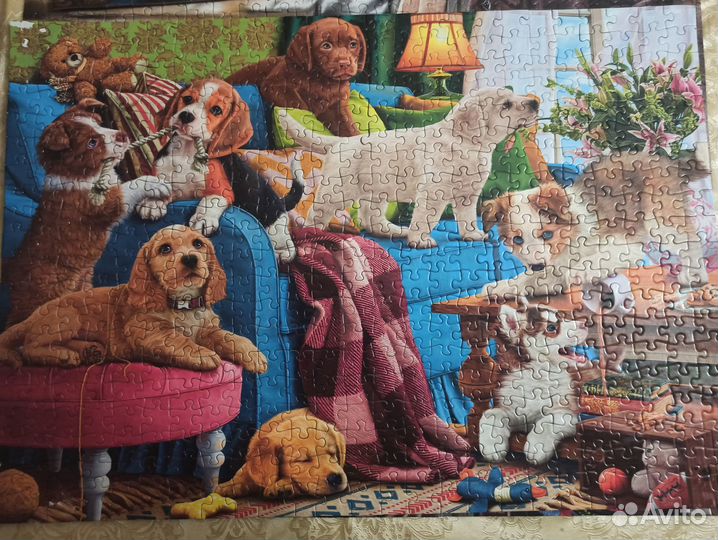 Подарочные Картины из пазлов 500, 1000 в наличии