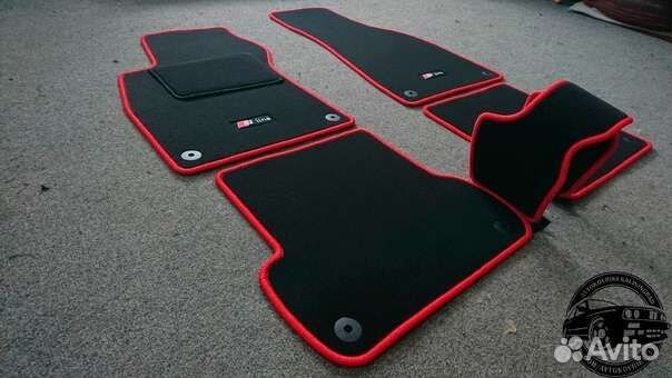 Автоковрики для Audi A4 B6 / B7 (8E), графит