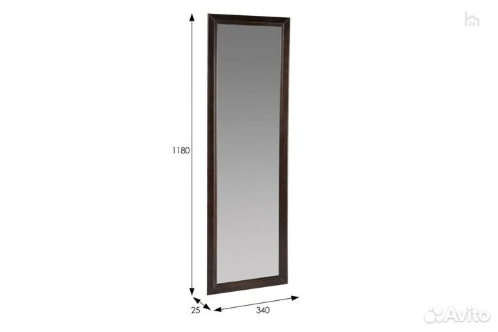 Зеркало настенное Селена 344