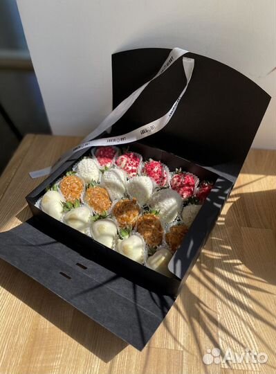 Клубника в шоколаде набор