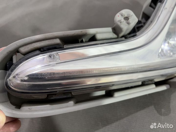 Фара противотуманная Hyundai Solaris