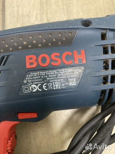 Дрель ударная Bosch GSB 13 RE