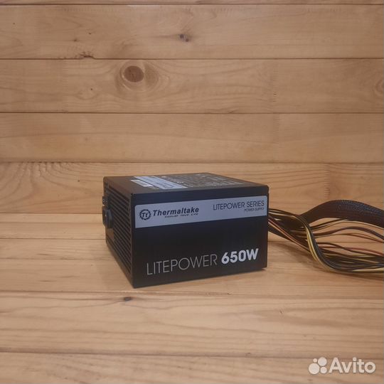 Блок питания Thermaltake litepower 650watt/пломба