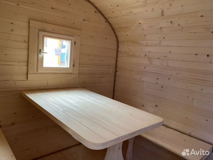 Баня бочка 4 метра