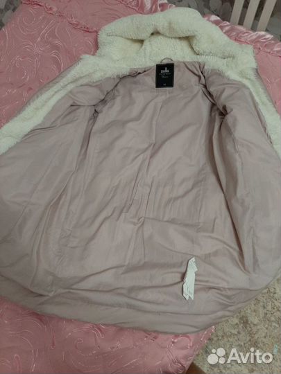 Зимняя куртка-пальто 42-44р