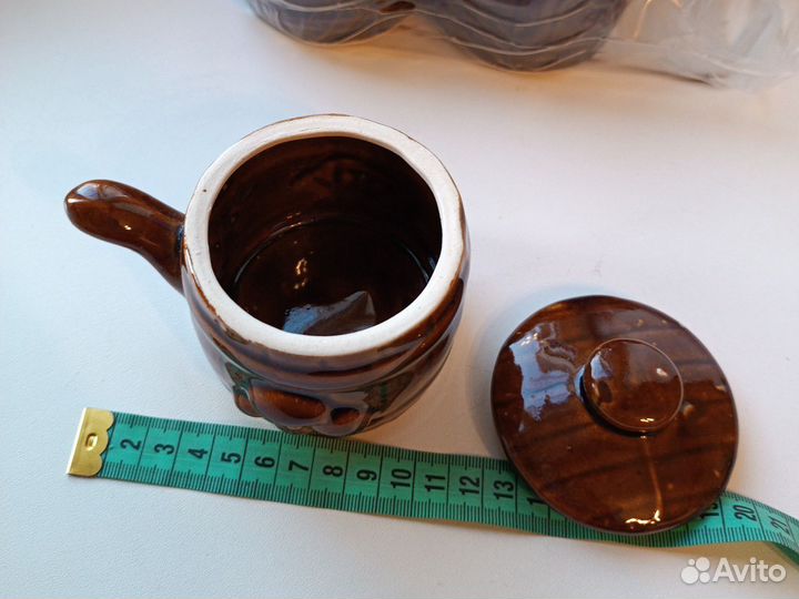 Горшочки для запекания новый набор 6 штук