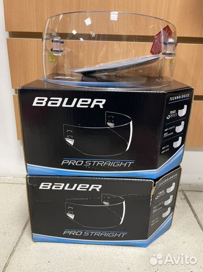 Хоккейный Визор Bauer PRO-straight (clear)