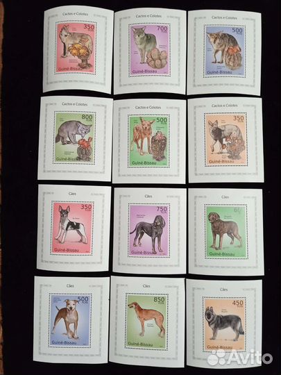 Гвинея Бисау чистые блоки фауна