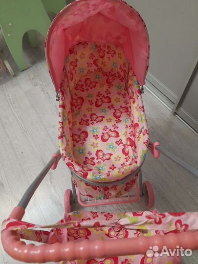 Коляска для кукол игрушечная большая