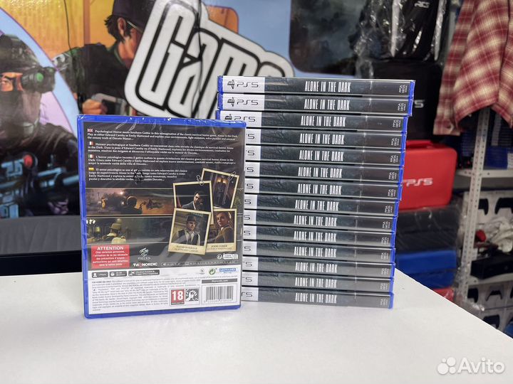 Alone in the dark ps5 диск