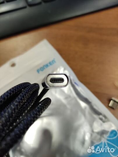 Кабель магнитный fonken USB С - USB C 100Вт