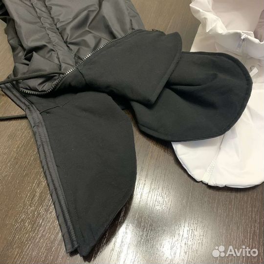 Капор капюшон съёмный из плащевки на синтепоне