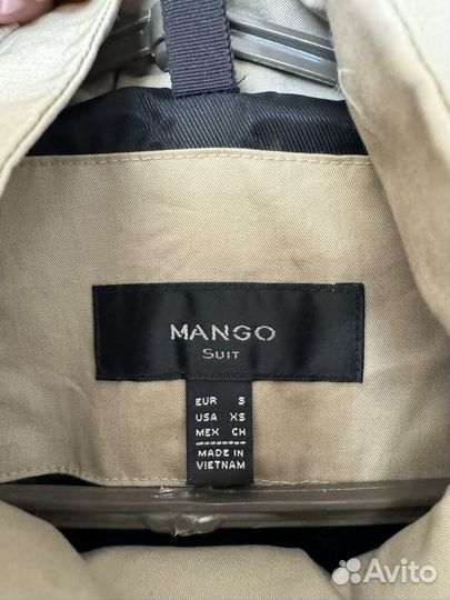 Тренч женский Mango