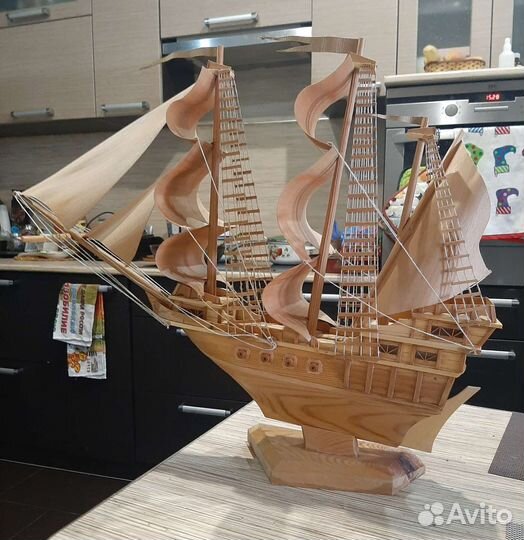 Корабль ручной работы