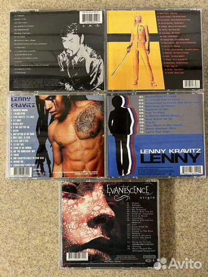 CD диски зарубежные исполнители 90-2000е