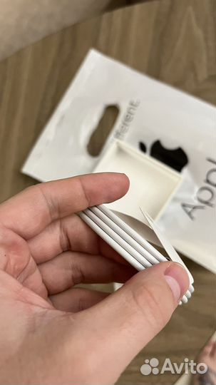 Кабель apple lightning usb c